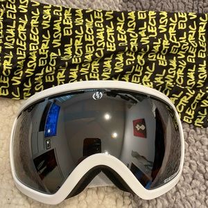 Electric snow goggles
